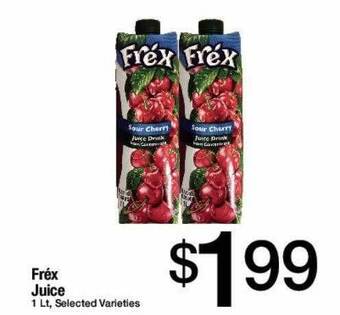 Jons International Fréx juice offer