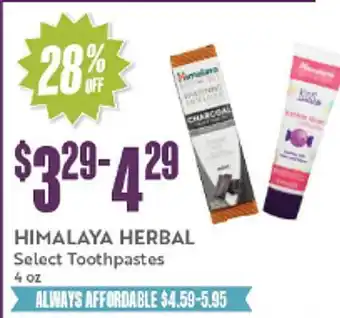 Himalaya herbal toothpastes