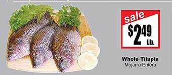 Rancho Markets Whole tilapia offer