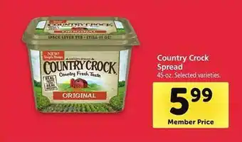 Safeway Country crock spread offer