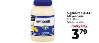 Safeway Signature select mayonnaise offer