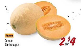 Sprouts Farmers Market Jumbo cantaloupes offer