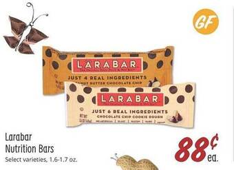 Sprouts Farmers Market Larabar nutrition bars offer