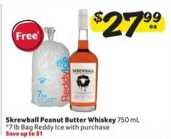 Winn Dixie Skrewball peanut butter whiskey offer