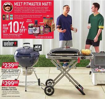 Ace Hardware Weber 22 offer