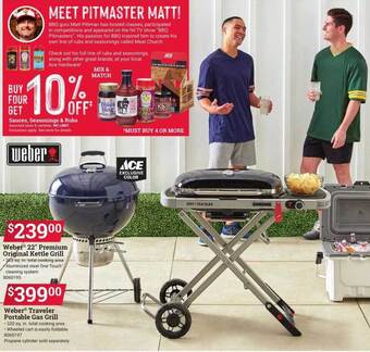 Ace Hardware Weber 22 offer
