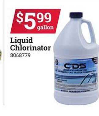 Ace Hardware Liquid chlorinator offer