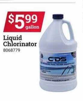 Ace Hardware Liquid chlorinator offer