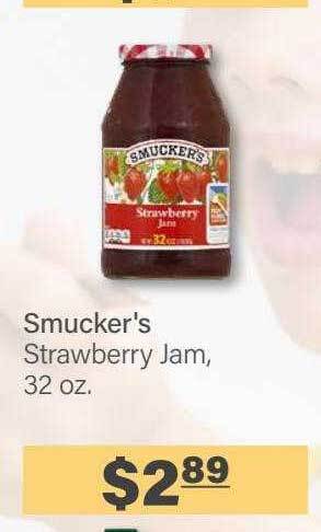 Commissary Smucker's strawberry jam offer