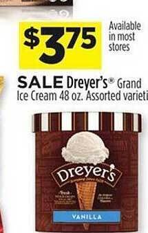 Dollar General Dreyer's grand ice cream offer