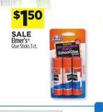 Dollar General Elmer's glue sticks offer