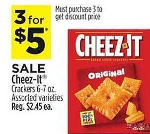 Dollar General Cheez-it crackers offer