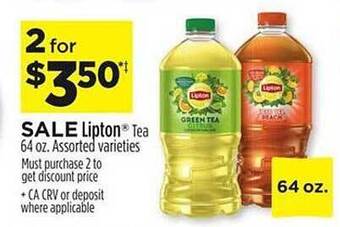 Dollar General Lipton tea offer