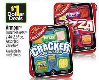 Dollar General Armour lunchmakers offer