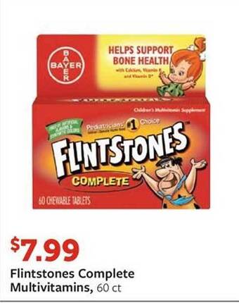 Fareway Flintstones complete multivitamins offer