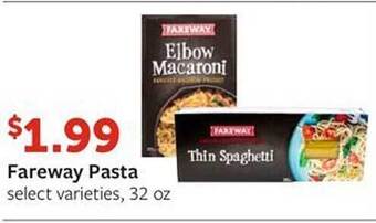 Fareway Fareway pasta offer