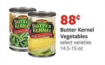 Fareway Butter kernel vegetables offer