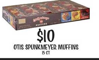 Fareway Otis spunkmeyer muffins offer