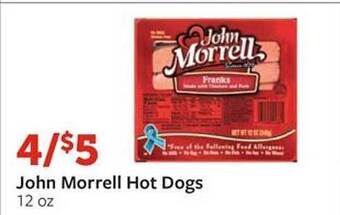 Fareway John morrell hot dogs offer