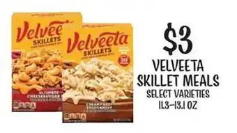 Fareway Velveeta skillet meals offer