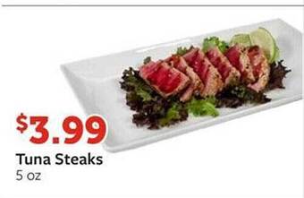 Fareway Tuna steaks offer