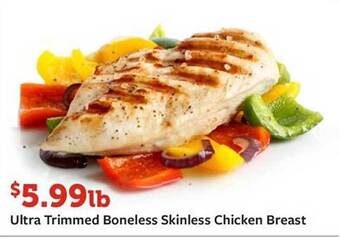 Fareway Ultra trimmed boneless skinless chicken breast offer