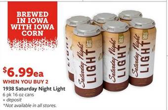 Fareway 1938 saturday night light offer