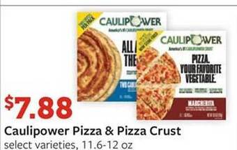 Fareway Caulipower pizza & pizza crust offer
