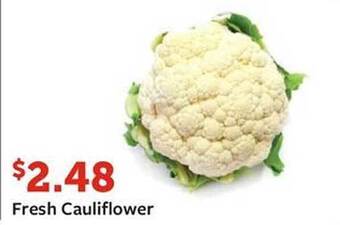 Fareway Fresh cauliflower offer