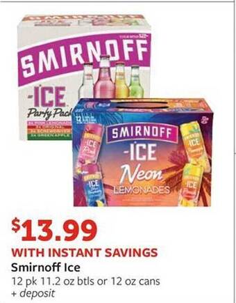 Fareway Smirnoff ice offer