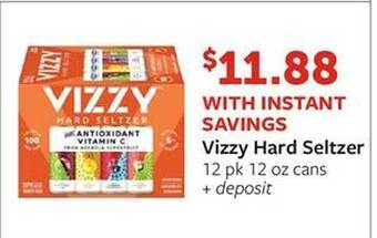 Fareway Vizzy hard seltzer offer