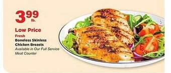Stater Bros Boneless skinless chicken breasts offer
