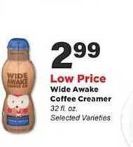 Stater Bros Wide awake coffee creamer offer