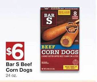 United Supermarkets Bar s beef corn dogs offer