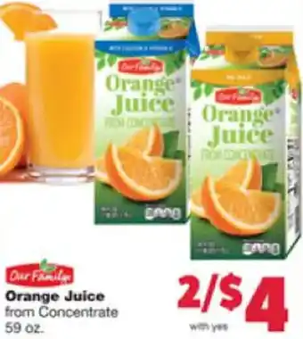 VG's Orange Juice 59 Oz. offer