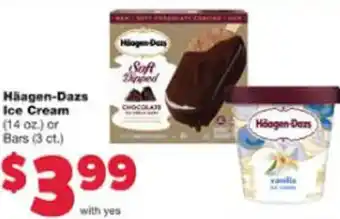 VG's Haagen-Dazs Ice Cream offer