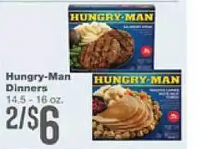 Forest Hills Food Hungry-man dinners offer