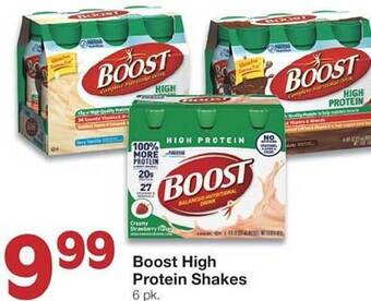 United Supermarkets Boost high protein shakes offer