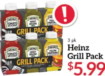 Martin's 3 pk Heinz Grill Pack offer