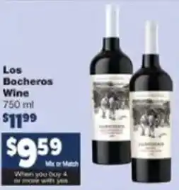 VG's Los Bocheros Wine 750ml offer