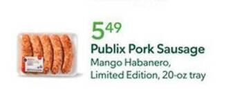 Publix Publix pork sausage offer
