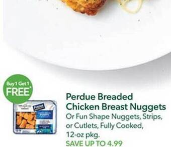 Publix Perdue breaded chicken breast nuggets offer