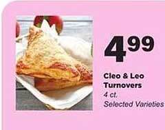 Stater Bros Cleo & leo turnovers offer