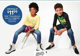 JC Penney Kids thereabouts jeans or jeggings offer