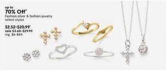 JC Penney Fashion silver & fashion jewelry offer