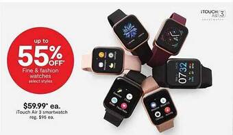 JC Penney Fine & fashion watches offer