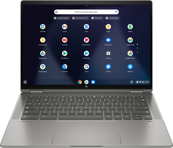 Best Buy Hp - 2-in-1 14" touch-screen chromebook - intel celeron - 4gb memory - 64gb emmc - natural silver offer