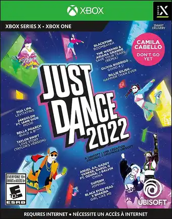 Best Buy Just dance 2022 - xbox series x, xbox one offer