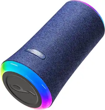 Best Buy Soundcore - by anker flare 2 wireless portable waterproof bluetooth speaker - blue offer