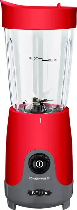 Best Buy Bella - 14-oz. personal blender - red offer